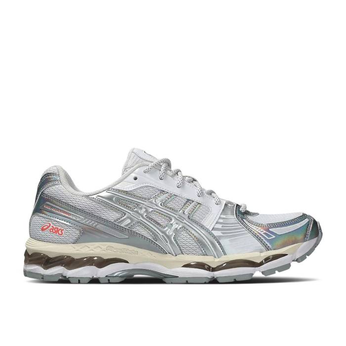 アシックス Asics 【 Gel Kayano 12.1 \u0027Holiday Pack - White Pure Silver\u0027 Men White/Pure Silver 】 白いこと 白いこと 純然たる メンズ 白いこと 白いこと 純然たる Silver しろがね色・しろがね色