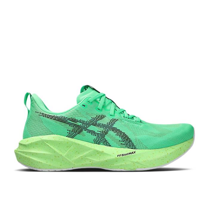 アシックス Asics 【 Novablast 5 Ekiden - Vital Green Men Vital Green/Black 】 メンズ green 緑・グリーン 黒色 ブラック