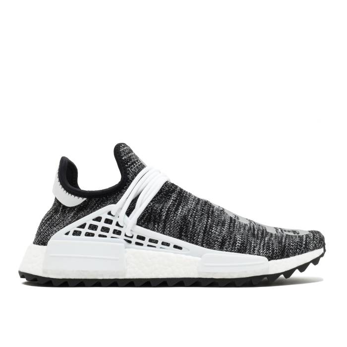 アディダス Adidas 【 Pharrell X Nmd Human Race Trail Oreo Men Core Black/Running White/Running White 】 NMD メンズ コア 黒色 ブラック 白色 ホワイト