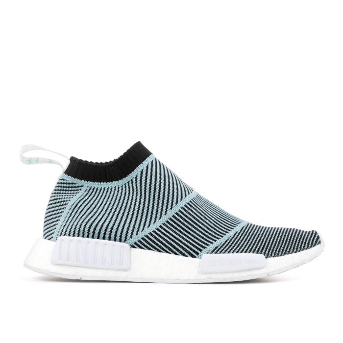 アディダス Adidas 【 Parley X Nmd_Cs1 Primeknit \u0027Blue Spirit\u0027 Men Core Black/Core Black/Blue Spirit 】 メンズ 中核グループ 黒いこと 黒いこと 青味 青色 スニーカー-メンズ靴-靴