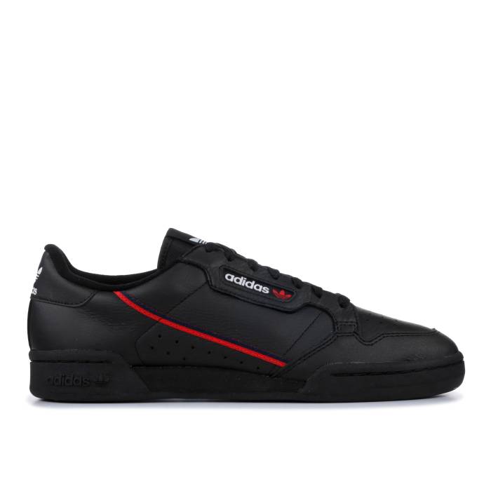 アディダス Adidas 【 Continental 80 Rascal \u0027Core Black\u0027 Men Core Black/Scarlet/Collegiate Navy 】 メンズ 中核グループ 黒いこと 黒いこと 紺色 米国海軍