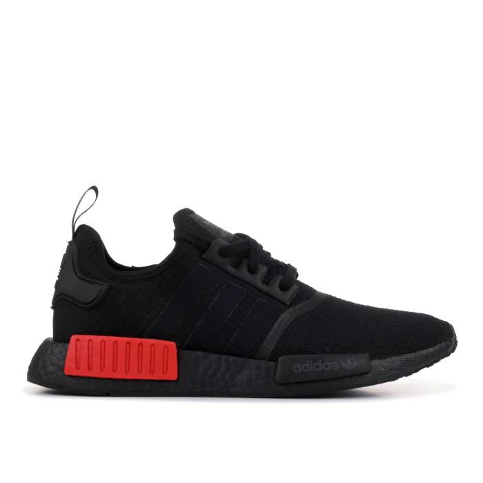 アディダス Adidas 【 Nmd_R1 \u0027Ripstop\u0027 Men Core Black/Core Black/Lush Red 】 メンズ 中核グループ 黒いこと 黒いこと Red 赤・赤いこと