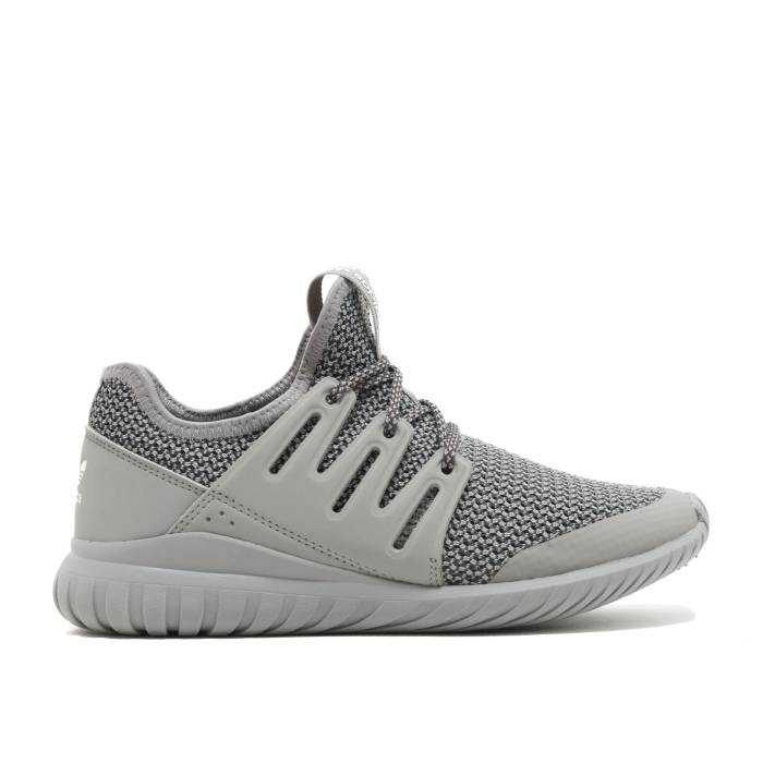 アディダス Adidas 【 Tubular Radial J Youth Charcoal Grey/Dark Solid Grey/Vintage White 】 チューブラ ジュニア キッズ チャコール 灰色 グレー ソリッド vintage ビンテージ・ヴィンテージ 白色 ホワイト