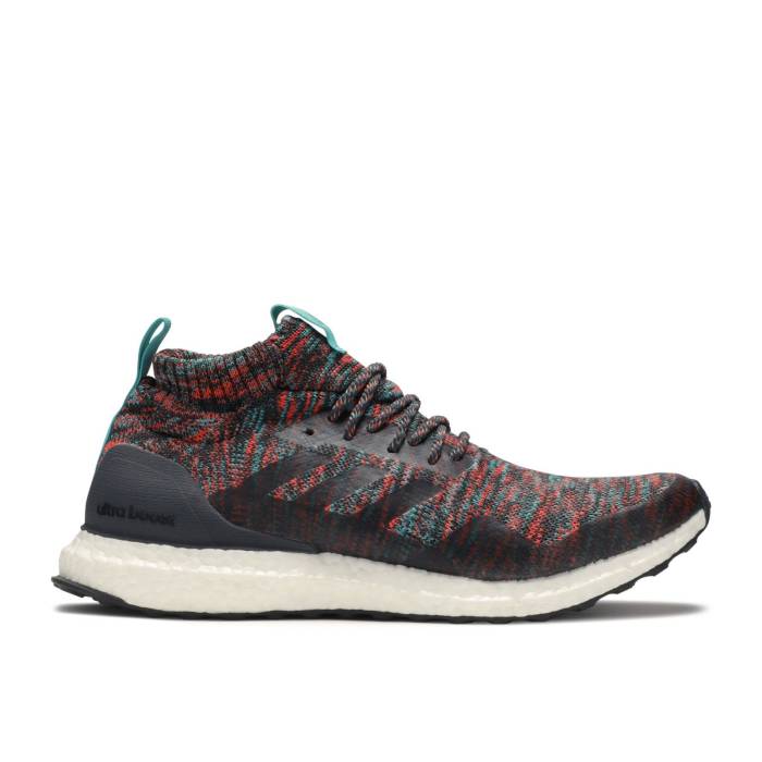 アディダス Adidas 【 Ultraboost Mid \u0027Solid Grey\u0027 Men Solid Grey/Solid Grey/Hi-Res Aqua 】 ミッド メンズ 益荒男 薄墨色 薄墨色 アクア