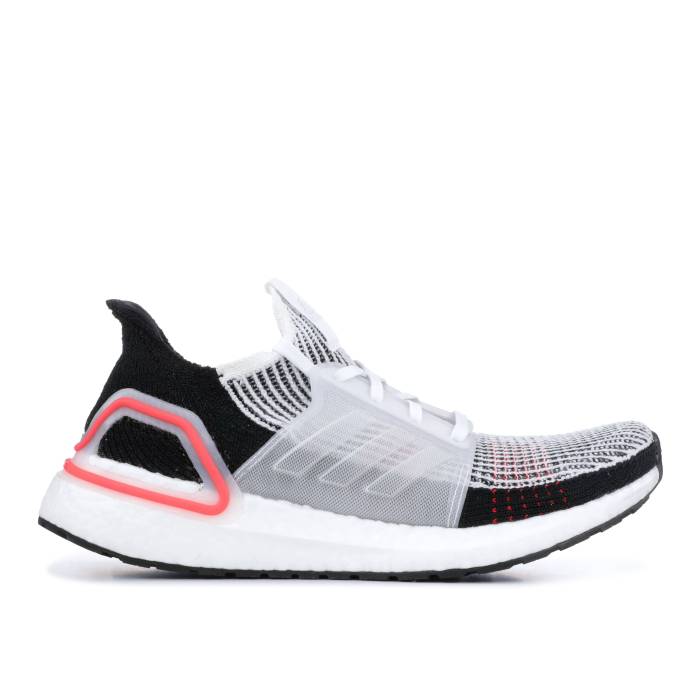 アディダス Adidas 【 Ultraboost 19 Laser Red Men Cloud White/Chalk White/Active Red 】 メンズ 白色 ホワイト Red 赤・レッド