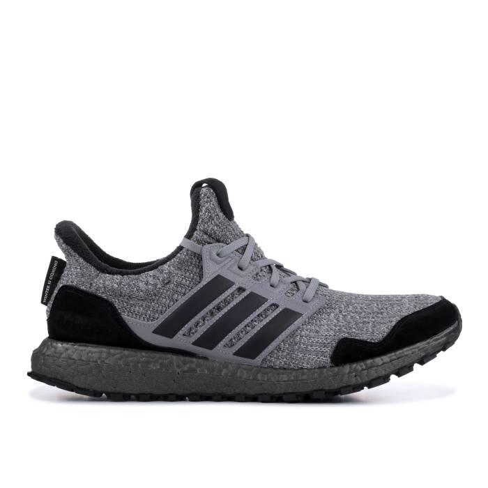 アディダス Adidas 【 Game Of Thrones X Ultraboost 4.0 \u0027House Stark\u0027 Men Grey/Core Black/Off White 】 Game 競り合い メンズ 薄墨色 薄墨色 中核グループ 黒いこと 黒いこと 白いこと 白いこと