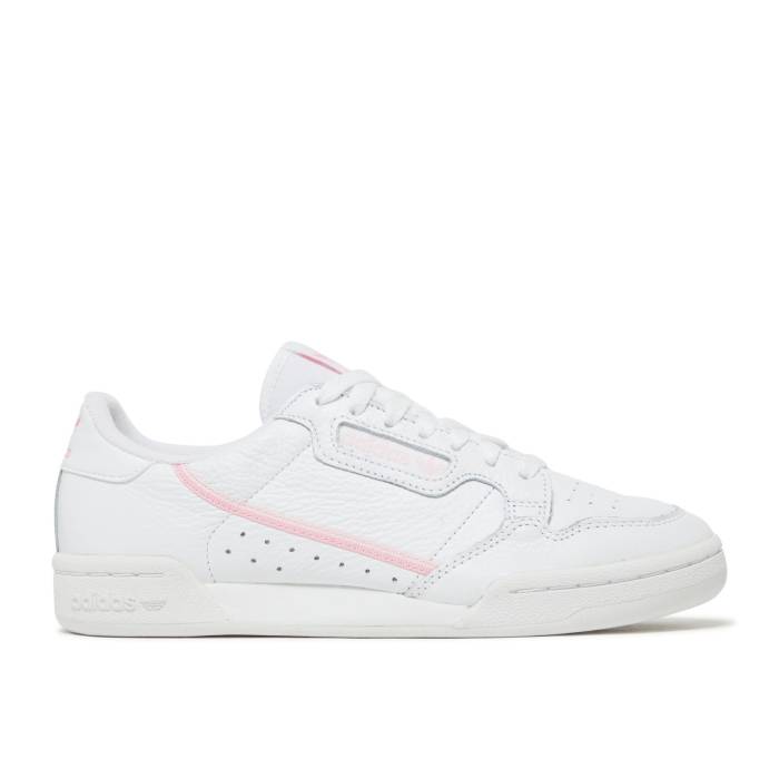 アディダス Adidas 【 Wmns Continental 80 True Pink Women Footwear White/True Pnk/Clear Pink 】 レディース 白色 ホワイト pink ピンク