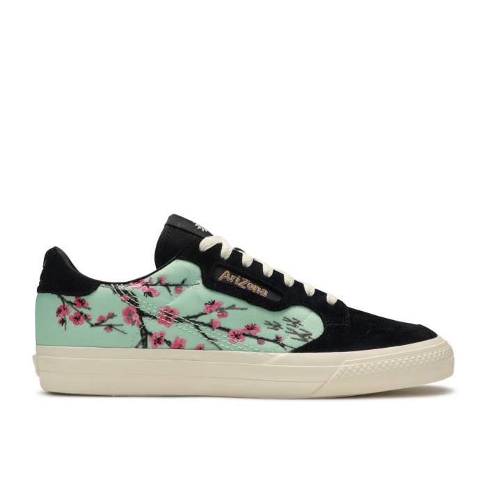 アディダス Adidas 【 Arizona X Continental Vulc \'Green Tea With Ginseng And Honey\' Men Core Black/Core Black 】 アリゾナ メンズ コア 黒色 ブラック