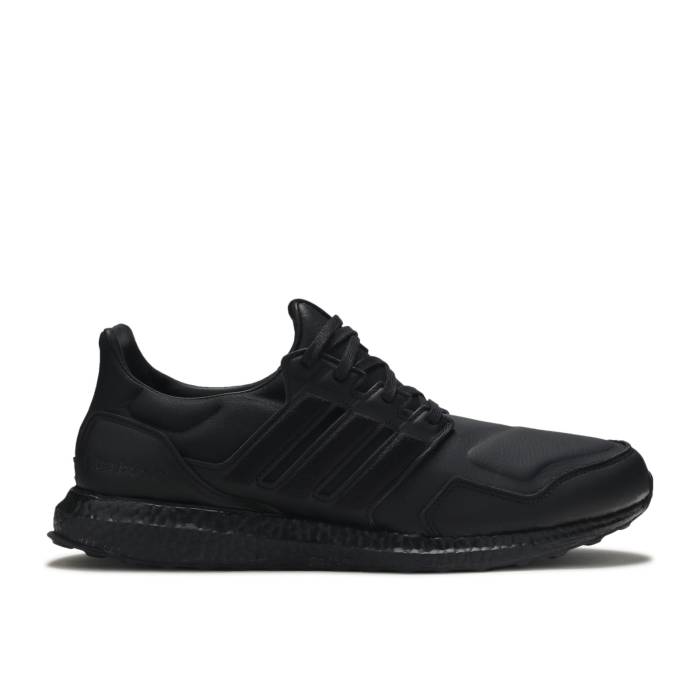アディダス Adidas 【 Ultraboost Leather Core Black Men Core Black/Core Black/Core Black 】 レザー メンズ コア 黒色 ブラック