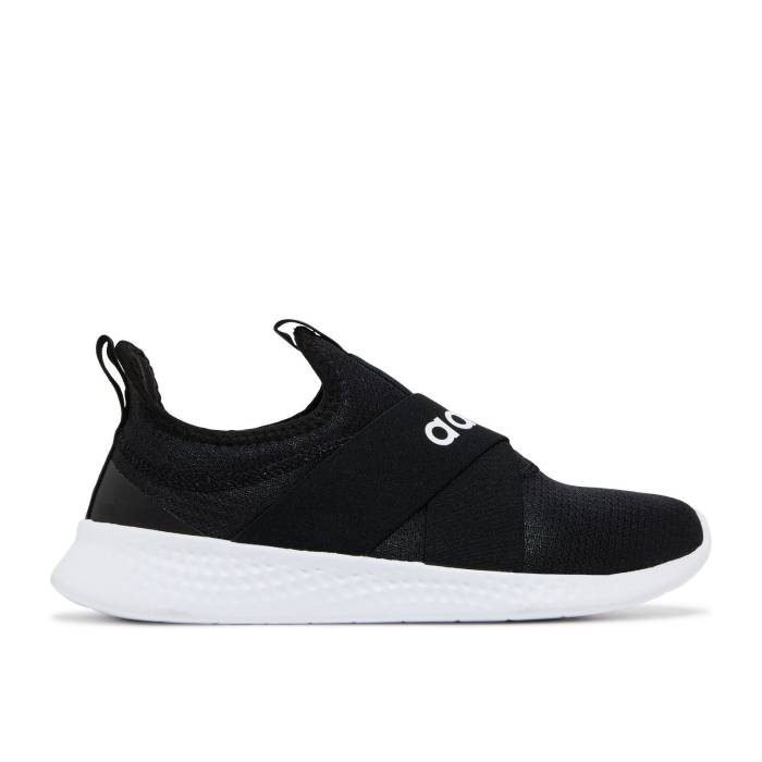 アディダス Adidas 【 Wmns Puremotion Adapt 'Core Black' Women Core Black/Cloud White/Grey 】 アダプト レディース コア 黒色 ブラック 白色 ホワイト 灰色 グレー