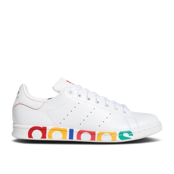 アディダス Adidas 【 Stan Smith \u0027Olympic Pack\u0027 Men Footwear White/Footwear White/Team Royal Blue 】 メンズ 白いこと 白いこと Team 野球クラブ 青み 青色