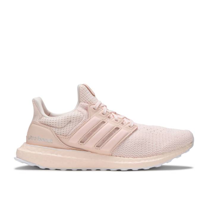 アディダス Adidas 【 Wmns Ultraboost \u0027Pink Tint\u0027 Women Pink Tint/Pink Tint/Cloud White 】 レディース pink サクラ色 白いこと 白いこと