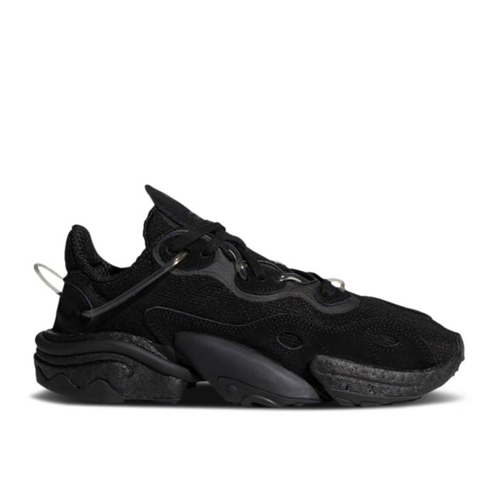 アディダス Adidas 【 Torsion X 'Triple Black' Men Core Black/Core Black/Grey 】 トルション メンズ コア 黒色 ブラック 灰色 グレー｜スニケス