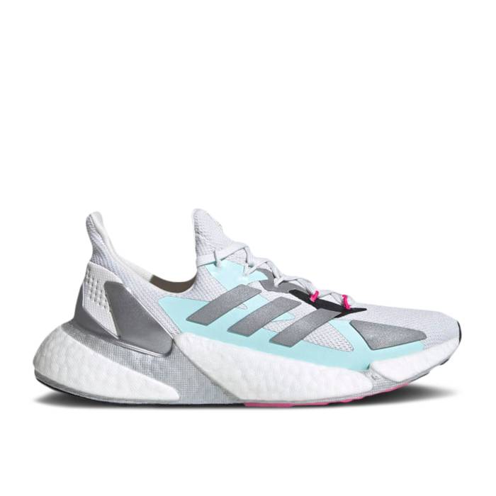アディダス Adidas 【 Wmns X9000L4 'White Sky Tint' Women Crystal White/Silver Metallic/Core Black 】 スカイ レディース 白色 ホワイト Silver 銀色・シルバー コア 黒色 ブラック
