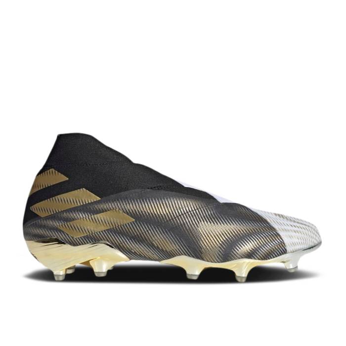 アディダス Adidas 【 Nemeziz + Fg Atmospheric Pack Men Cloud White/Gold Metallic/Core Black 】 ネメシス メンズ 白色 ホワイト ゴールド コア 黒色 ブラック