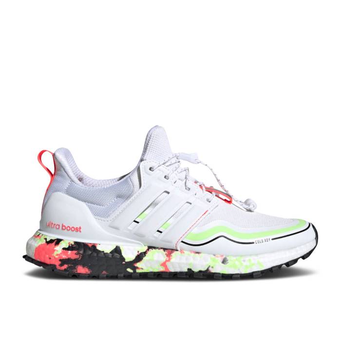 アディダス Adidas 【 Wmns Ultraboost Winter.rdy \u0027White Lime Pink\u0027 Women Cloud White/Cloud White/Signal Pink 】 菩提樹 レディース 白いこと 白いこと pink サクラ色