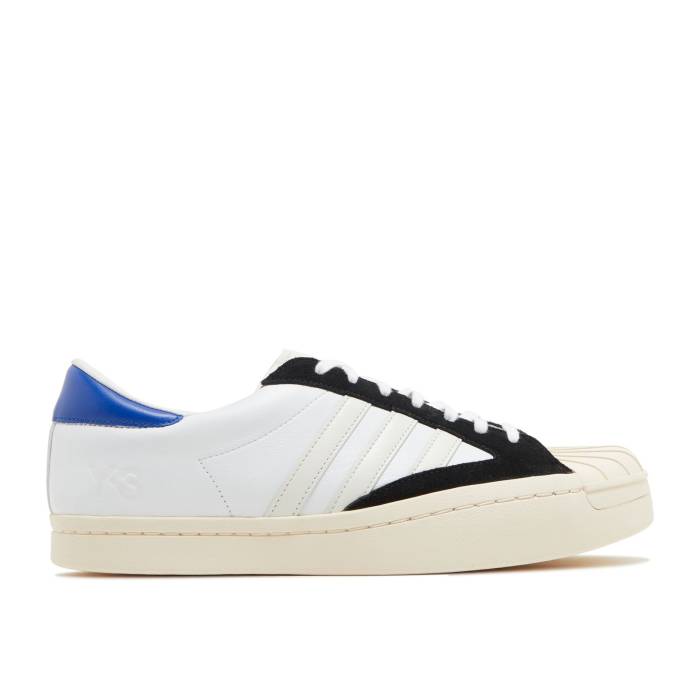 アディダス Adidas 【 Y-3 Yohji Star White Bold Blue Men Cloud White/Chalk White/Bold Blue 】 メンズ 白色 ホワイト 青色 ブルー