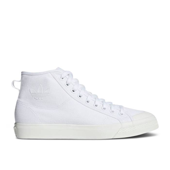 アディダス Adidas 【 Nizza High Cloud White Men Cloud White/Cloud White/Off White 】 ハイ メンズ 白色 ホワイト
