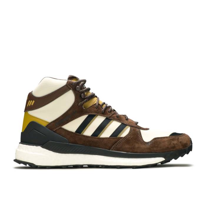 アディダス Adidas 【 Human Made X Marathon Free Hiker 'Khaki Brown' Men Chalk White/Core Black/Khaki 】 フリー メンズ 白色 ホワイト コア 黒色 ブラック カーキ