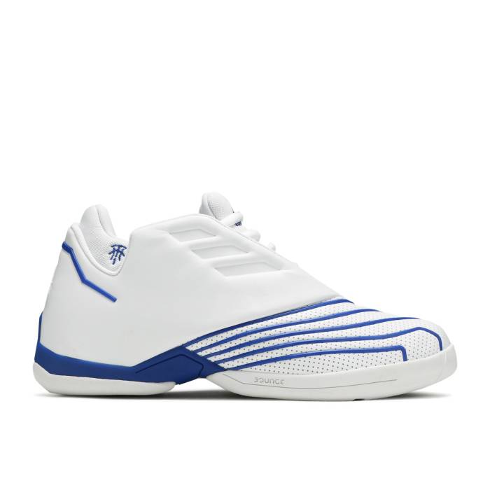 アディダス Adidas 【 T-Mac 2 Evo \u0027White Royal\u0027 Men Footwear White/Team Royal Blue/Footwear White 】 メンズ 白いこと 白いこと Team 野球クラブ 青み 青色