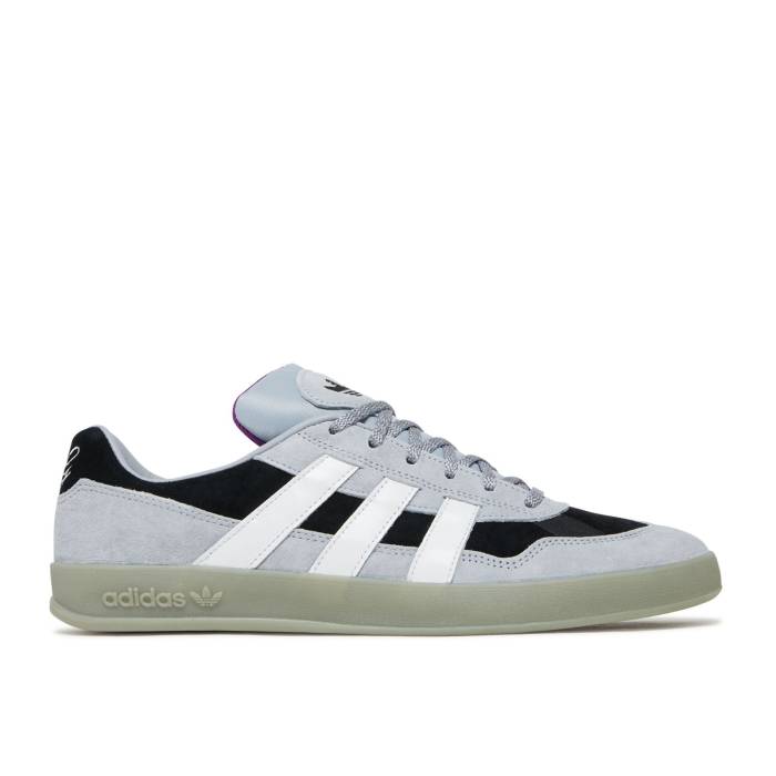 アディダス Adidas 【 Mark Gonzales X Aloha Super \u0027Brainwash Victim\u0027 Men Halo Silver/Cloud White/Core Black 】 アロハ メンズ Silver しろがね色・しろがね色 白いこと 白いこと 中核グループ 黒いこと 黒いこと