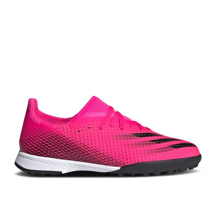 アディダス Adidas 【 X Ghosted.3 Tf J 'Shock Pink' Youth Shock Pink/Core Black/Screaming Orange 】 ジュニア キッズ ショック pink ピンク コア 黒色 ブラック orange 橙・オレンジ