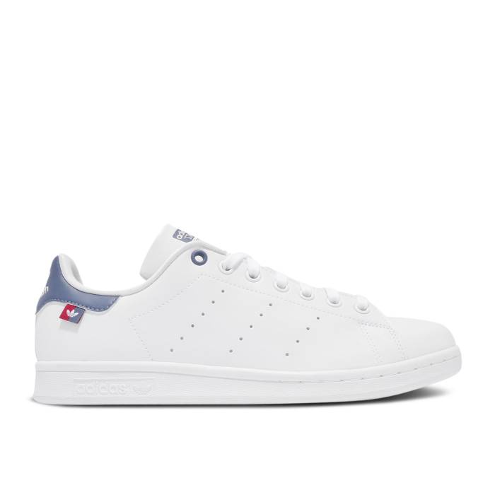 アディダス Adidas 【 Stan Smith \u0027White Scarlet Crew Blue\u0027 Men Cloud White/Scarlet/Crew Blue 】 労働者の一団 メンズ 白いこと 白いこと 労働者の一団 青碧 青碧
