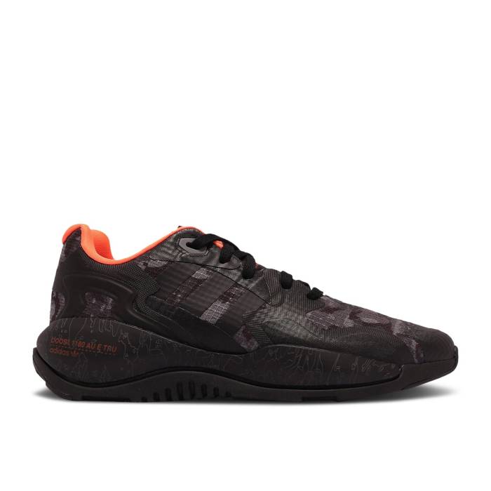 アディダス Adidas 【 Zx Alkyne 'Core Black Orange' Men Core Black/Core Black/Orange 】 黒色 ブラック メンズ コア 黒色 ブラック orange 橙・オレンジ｜スニケス