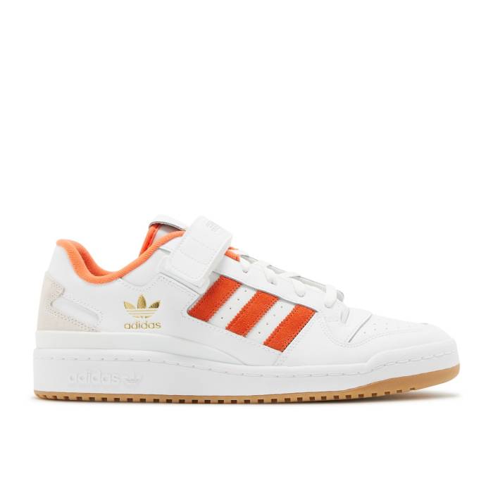 アディダス Adidas 【 Forum Low \u0027White True Orange\u0027 Men Cloud White/True Orange/Gum 】 討論会 メンズ 白いこと 白いこと orange 橙・オレンジ色