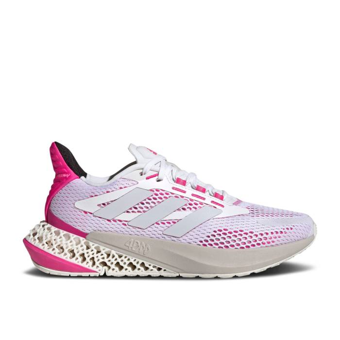 アディダス Adidas 【 Wmns 4Dfwd Pulse \u0027White Shock Pink\u0027 Women Cloud White/Shock Pink/Grey One 】 ぼうぜん自失 レディース 白いこと 白いこと ぼうぜん自失 pink サクラ色 薄墨色 薄墨色