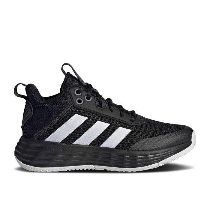 アディダス Adidas 【 Own The Game 2.0 J 'Black White' Youth Core Black/Cloud White/Carbon 】 Game ゲーム ジュニア キッズ コア 黒色 ブラック 白色 ホワイト カーボン|スニケス