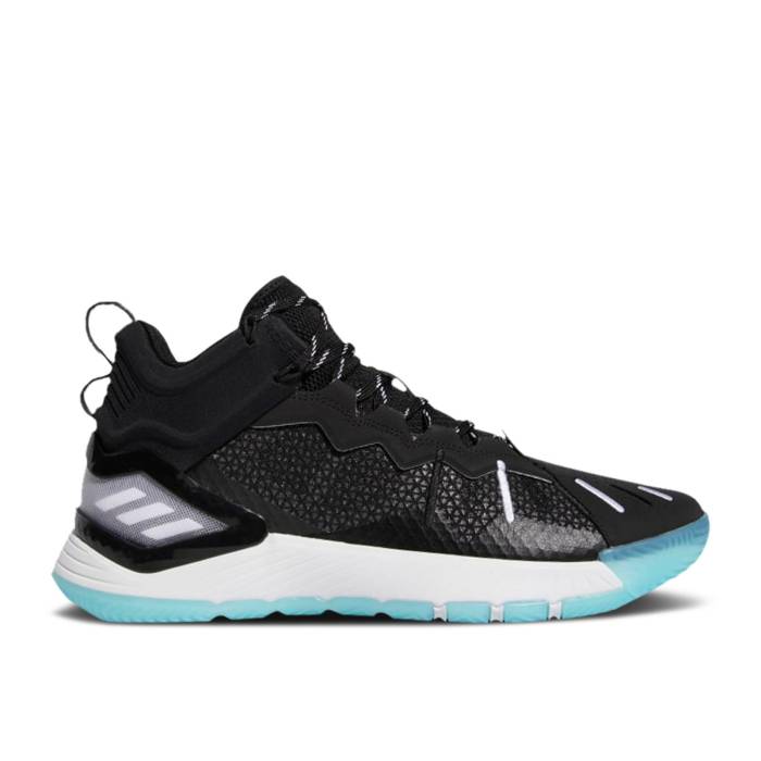 アディダス Adidas 【 D Rose Son Of Chi Godspeed - Black Pulse Aqua Men Core Black/Cloud White/Pulse Aqua 】 Rose ローズ 黒色 ブラック メンズ コア 黒色 ブラック 白色 ホワイト アクア