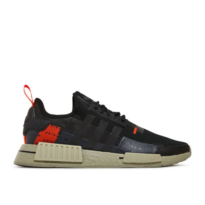 アディダス Adidas 【 Nmd_R1 'Black Solar Red' Men Core Black/Core Black/Solar Red 】 メンズ コア 黒色 ブラック Red 赤・レッド
