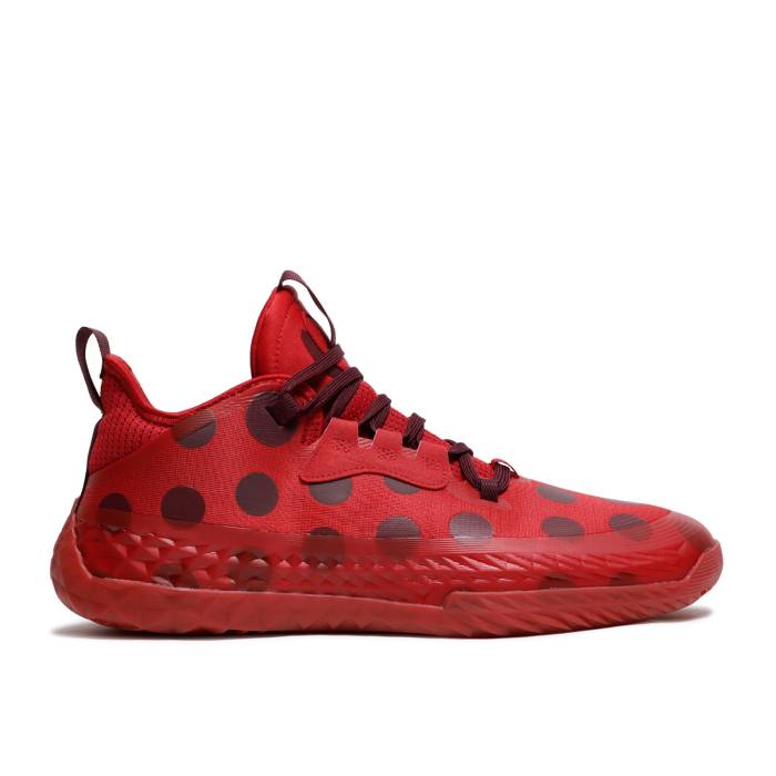 アディダス Adidas 【 Harden Vol. 5 Futurenatural \u0027Team Power Red\u0027 Men Team Power Red/Team Maroon/Solar Red 】 ハーデン Power 力強さ メンズ Team 野球クラブ Power 力強さ Red 赤・赤いこと マルーン