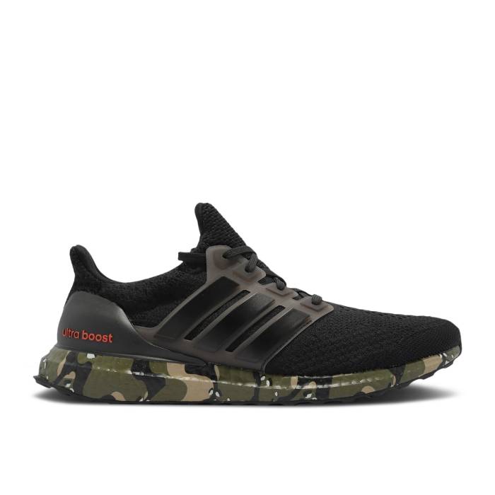 アディダス Adidas 【 Ultraboost 5.0 Dna \u0027Black Camo\u0027 Men Core Black/Core Black/Wonder White 】 メンズ 中核グループ 黒いこと 黒いこと 白いこと 白いこと