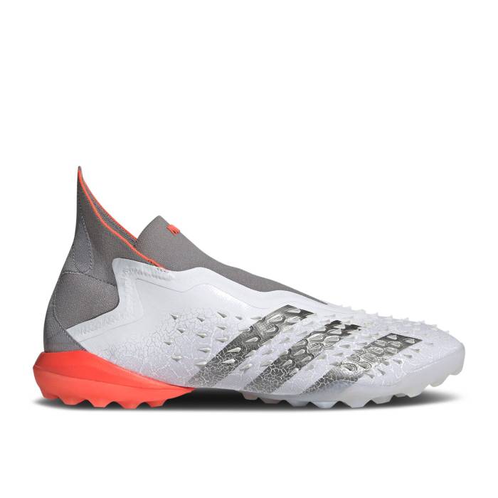アディダス Adidas 【 Predator Freak+ Tf 'Demonskin - White Solar Red' Men Cloud White/Iron Metallic/Solar Red 】 プレデター 白色 ホワイト メンズ 白色 ホワイト Red 赤・レッド