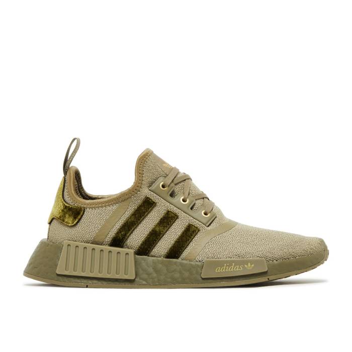 アディダス Adidas 【 Wmns Nmd_R1 \u0027Orbit Green\u0027 Women Orbit Green/Orbit Green/Gold Metallic 】 レディース green 緑・緑であること ゴールド