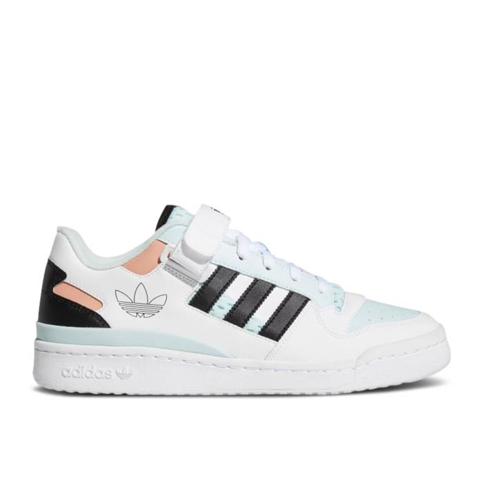 アディダス Adidas 【 Forum Low 'White Halo Mint' Men Cloud White/Halo Mint/Core Black 】 フォーラム メンズ 白色 ホワイト コア 黒色 ブラック