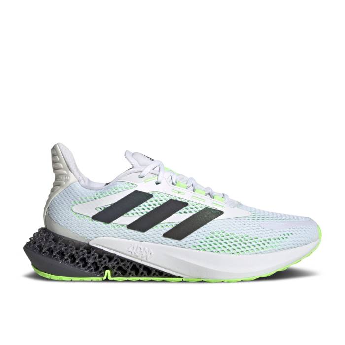 アディダス Adidas 【 4Dfwd Pulse 'White Signal Green' Men Cloud White/Core Black/Signal Green 】 メンズ 白色 ホワイト コア 黒色 ブラック green 緑・グリーン｜スニケス