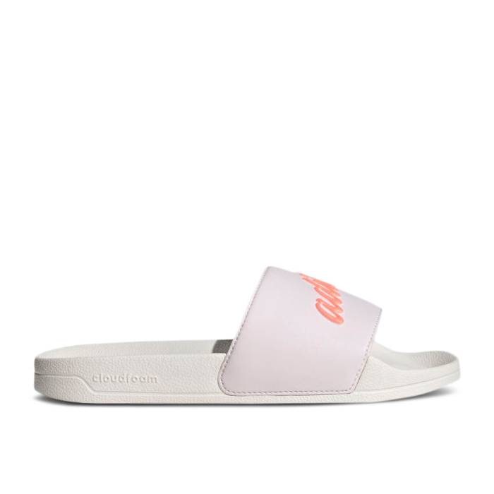 アディダス Adidas 【 Wmns Adilette Shower Slides \u0027Almost Pink\u0027 Women Almost Pink/Acid Red/Chalk White 】 アディレッタ レディース pink さくら色 Red 赤・赤いこと 白いこと 白いこと