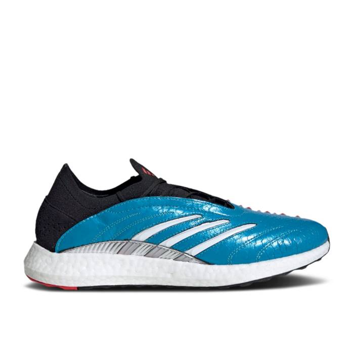 アディダス Adidas 【 Predator Archive Trainer 'Aqua Black' Men Core Black/Cloud White/Red 】 プレデター トレーナー メンズ コア 黒色 ブラック 白色 ホワイト Red 赤・レッド