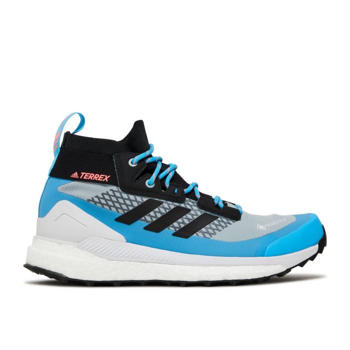 アディダス Adidas 【 Wmns Terrex Free Hiker Gtx 'Grey Sky Rush' Women Magic Grey/Core Black/Sky Rush 】 フリー スカイ レディース マジック 灰色 グレー コア 黒色 ブラック スカイ rush ラッシュ｜スニケス