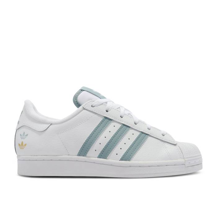 アディダス Adidas 【 Superstar \u0027White Magic Grey\u0027 Men Cloud White/Magic Grey/Gold Foil 】 Superstar はやりっ児 神通力 メンズ 白いこと 白いこと 神通力 薄墨色 薄墨色 ゴールド