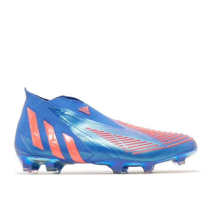 アディダス Adidas 【 Predator Edge+ Fg \u0027Hi-Res Blue Turbo\u0027 Men Hi-Res Blue/Turbo/Hi-Res Blue 】 プレデター 青み 青色 メンズ 青み 青色 ターボ
