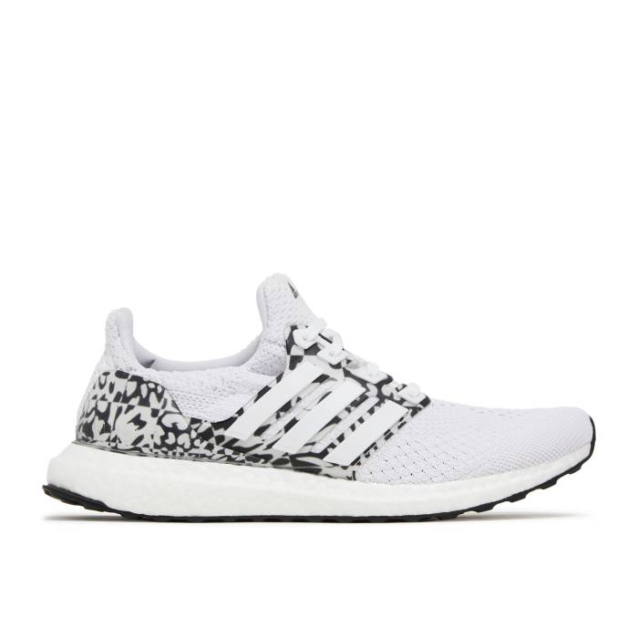 アディダス Adidas 【 Wmns Ultraboost 5.0 Dna 'Multi Pattern - White' Women Cloud White/Cloud White/Core Black 】 レディース 白色 ホワイト コア 黒色 ブラック