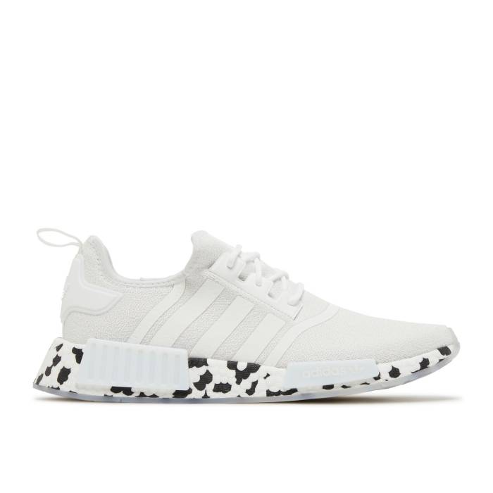 アディダス Adidas 【 Nmd_R1 'Color Splash - Cloud White' Men Cloud White/Cloud White/Core Black 】 メンズ 白色 ホワイト コア 黒色 ブラック｜スニケス