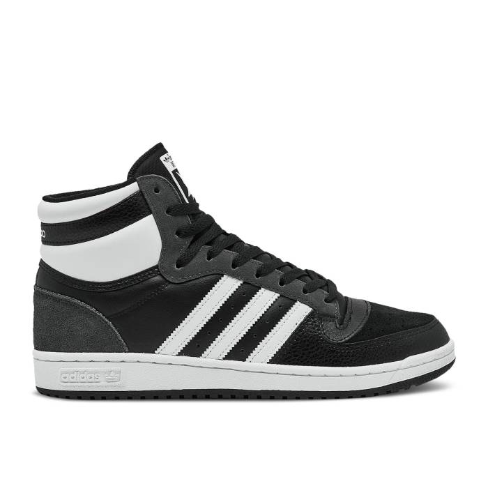 アディダス Adidas 【 Top Ten Rb 'Black White' Men Core Black/Cloud White/Grey Three 】 メンズ コア 黒色 ブラック 白色 ホワイト 灰色 グレー｜スニケス