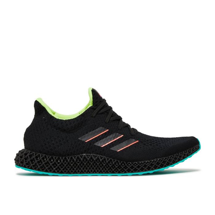 アディダス Adidas 【 Futurecraft 4D \u0027Black Carbon Turbo\u0027 Men Core Black/Carbon/Turbo 】 炭素 メンズ 中核グループ 黒いこと 黒いこと 炭素 ターボ