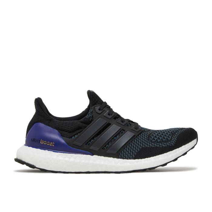 アディダス Adidas 【 Ultraboost 1.0 Retro Og 2020 Men Core Black/Gold Metallic/Purple 】 レトロ メンズ コア 黒色 ブラック ゴールド Purple 紫・パープル