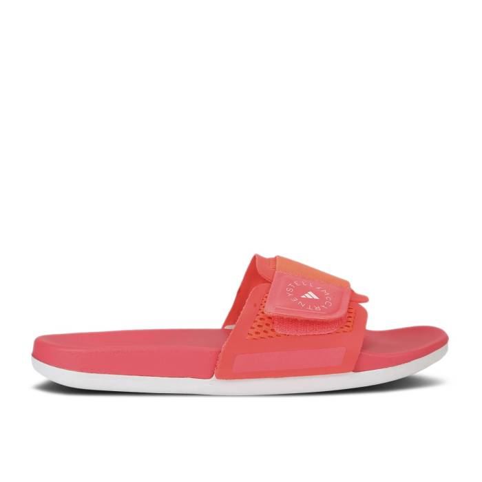 アディダス Adidas 【 Stella Mccartney X Wmns Slide 'Turbo' Women Turbo/Turbo/Cloud White 】 Slide サンダル レディース ターボ 白色 ホワイト｜スニケス